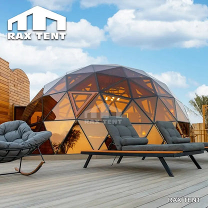 8m glass geo dome