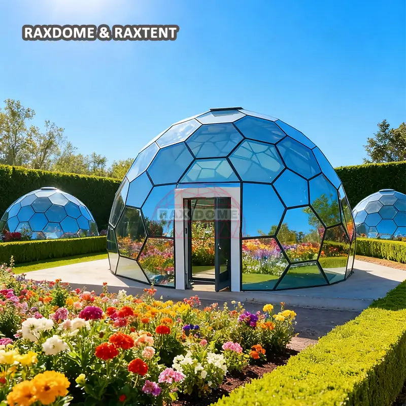 7m glamping glass dome tent hotel