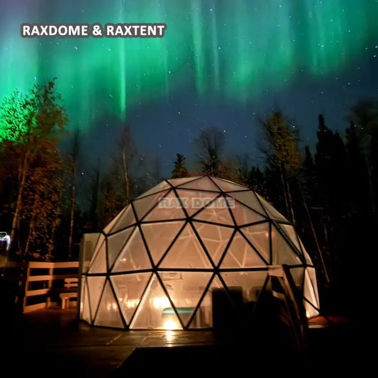 6m Aurora Glass Igloo Dome House