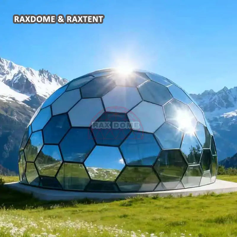 honeycomb 7m glass dome tent kits