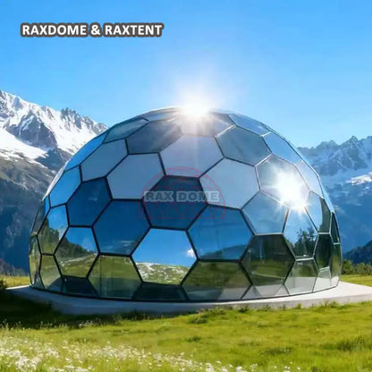 honeycomb 7m glass dome tent kits