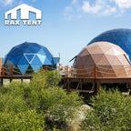 glass round dome tent for glamping