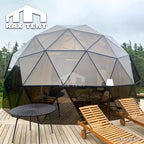 23ft glass domes for glamping pods