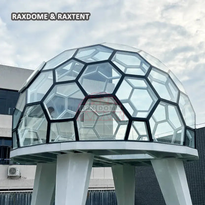 4m Honeycomb Glass Dome capsule house