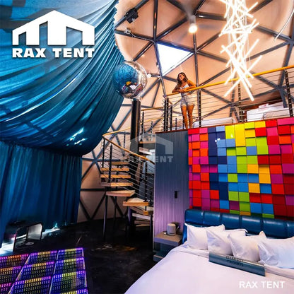 glamping glass dome tent