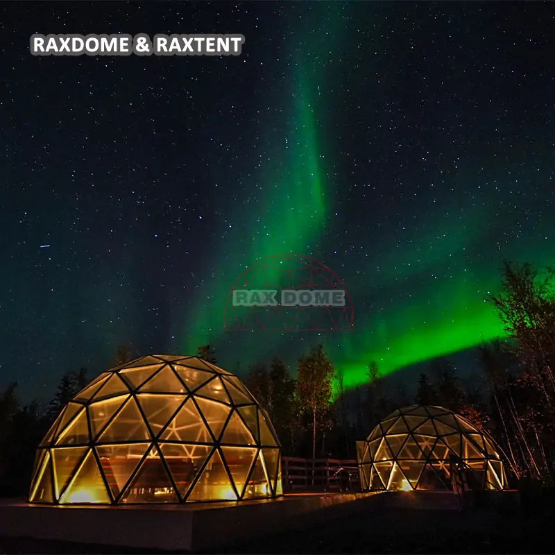 glamping igloo dome house in Canada