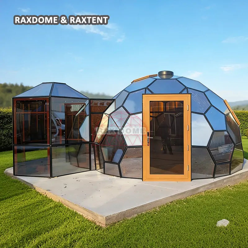 6m dome house with bathroom