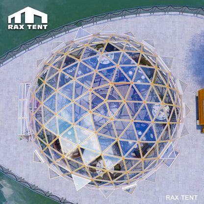 geo glass dome tent