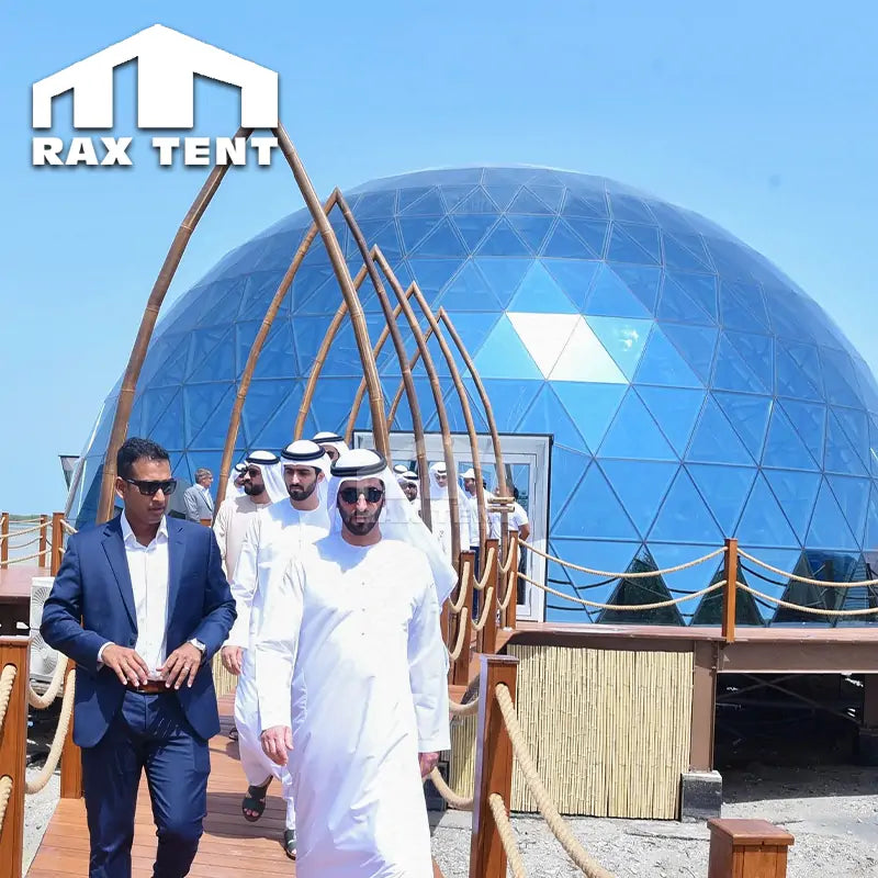 15m glass dome tent for restaurant