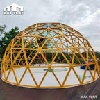 glass dome tent for event