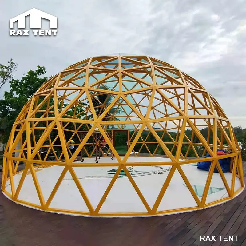 glass dome tent for event