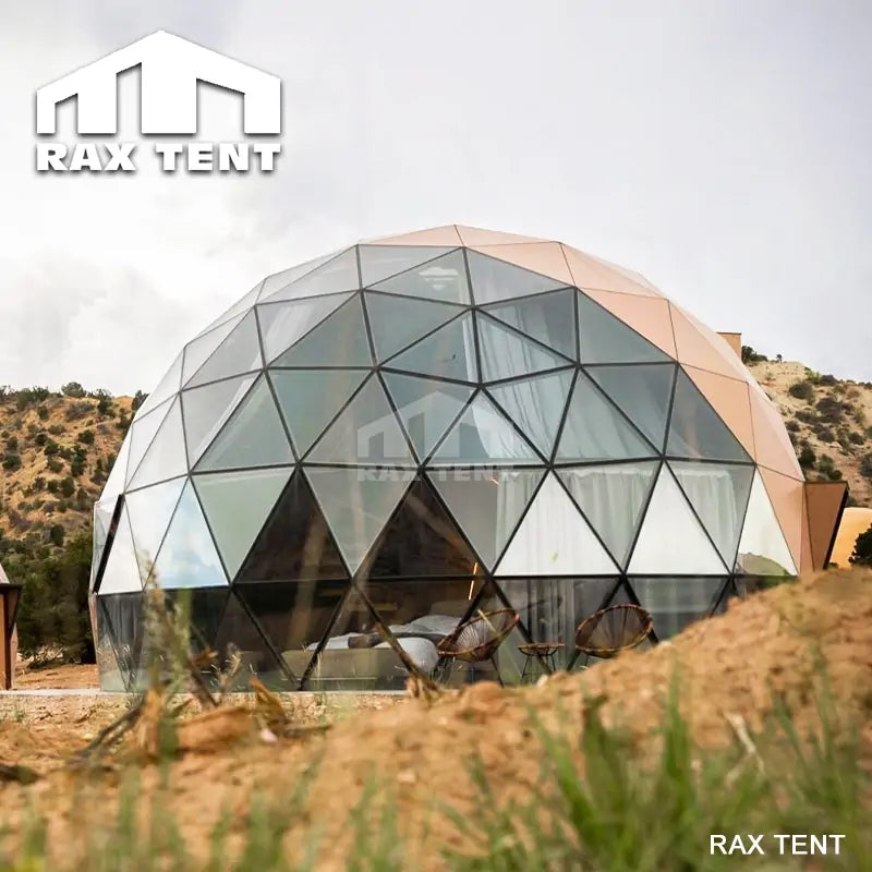 10m geodesic dome tent