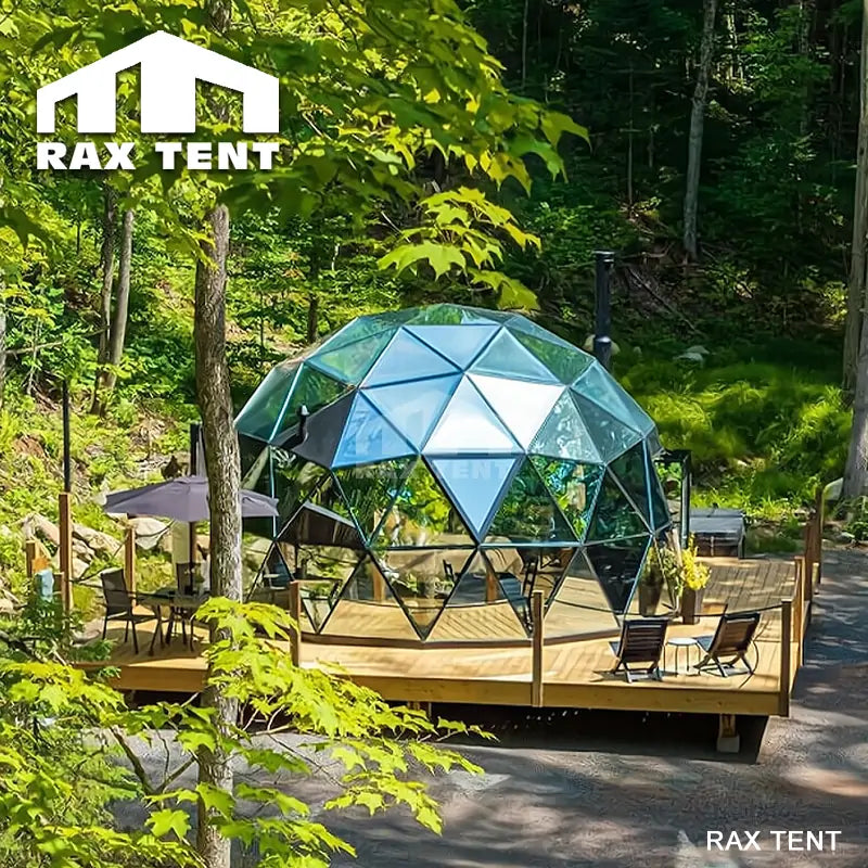 glass dome house