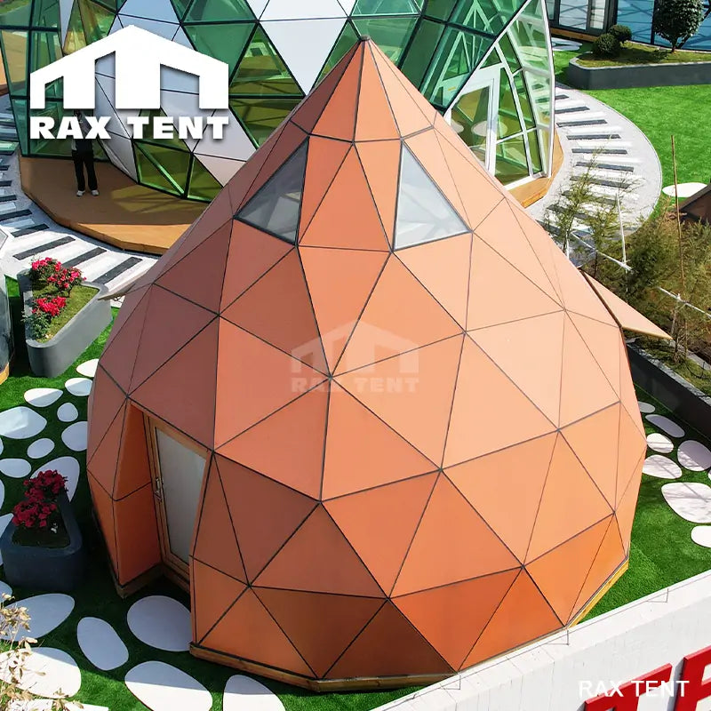glass zome dome tent