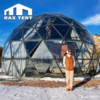 wooden glass dome with good insulation
