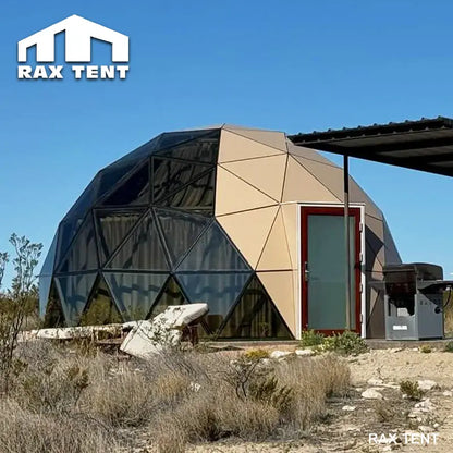 glass dome tent for glamping