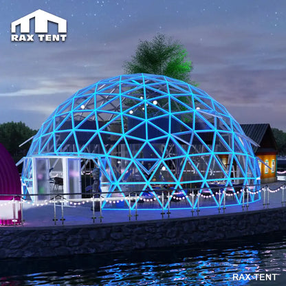 15m geodesic dome tent