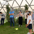 glass dome tent for VR room