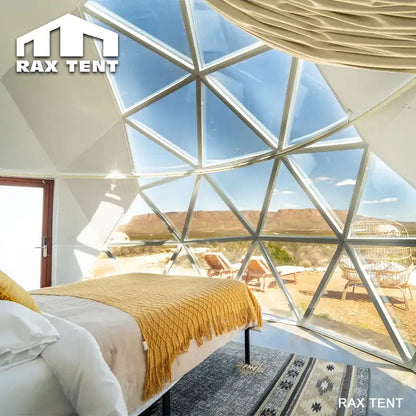 geodesic dome glass tent