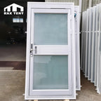 glass door with password lock
