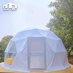 glass door for geodesic dome tent