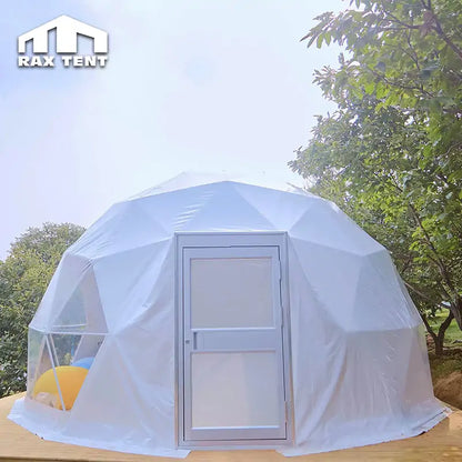 glass door for geodesic dome tent