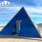7m pyramid glass house for hotel