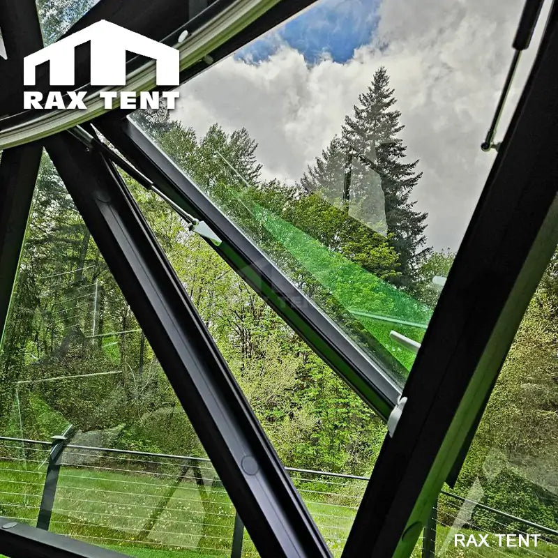 dome house with windows