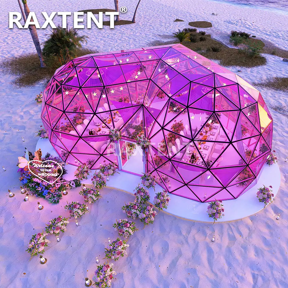 heart glass dome