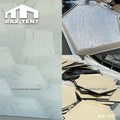 glass dome insulated layer