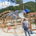 connected dome tent
