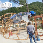 connected dome tent