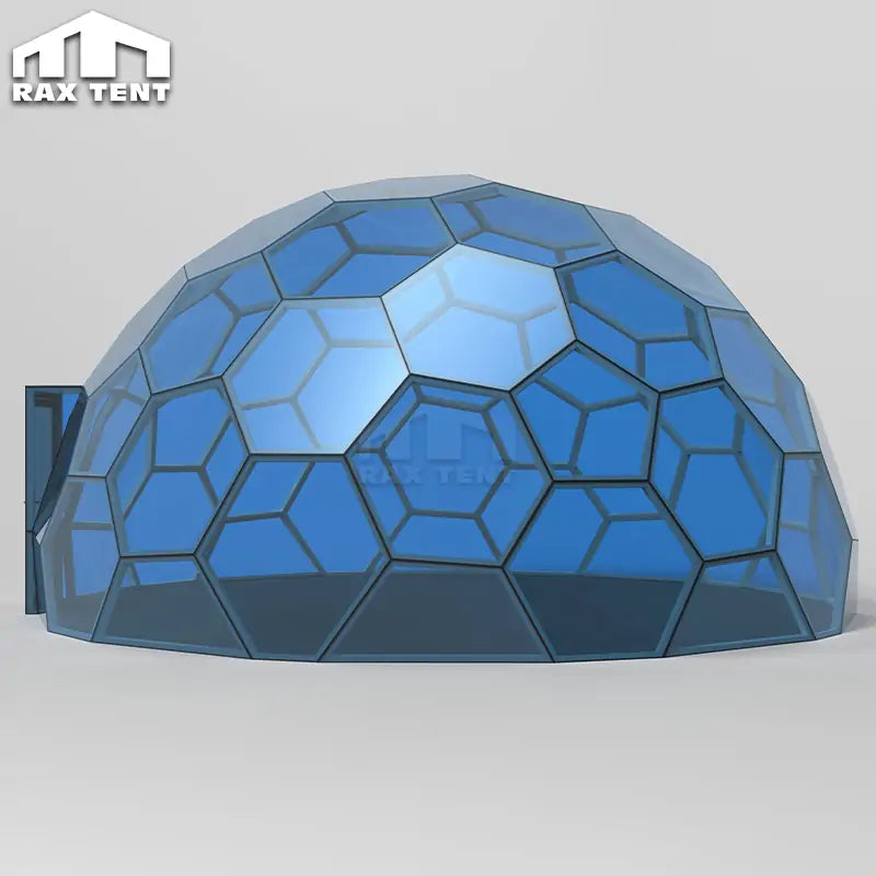 honeycomb glass dome