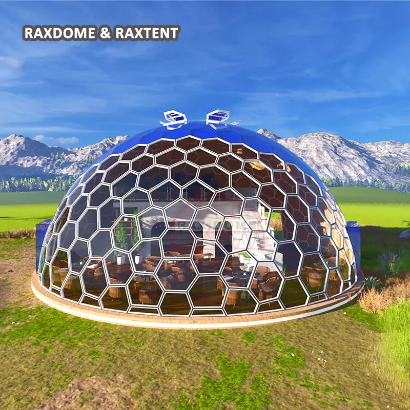 15m event glass dome tent