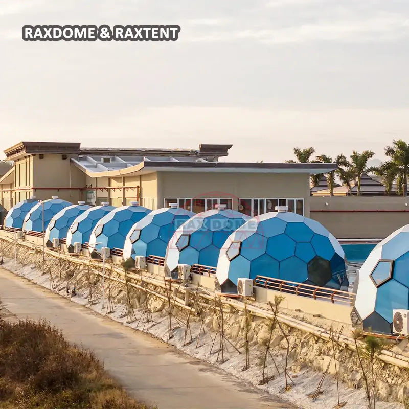 geodesic glass dome tent for vacation