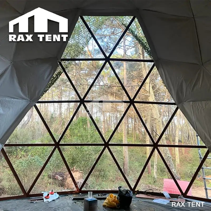 dome house with panoramic view