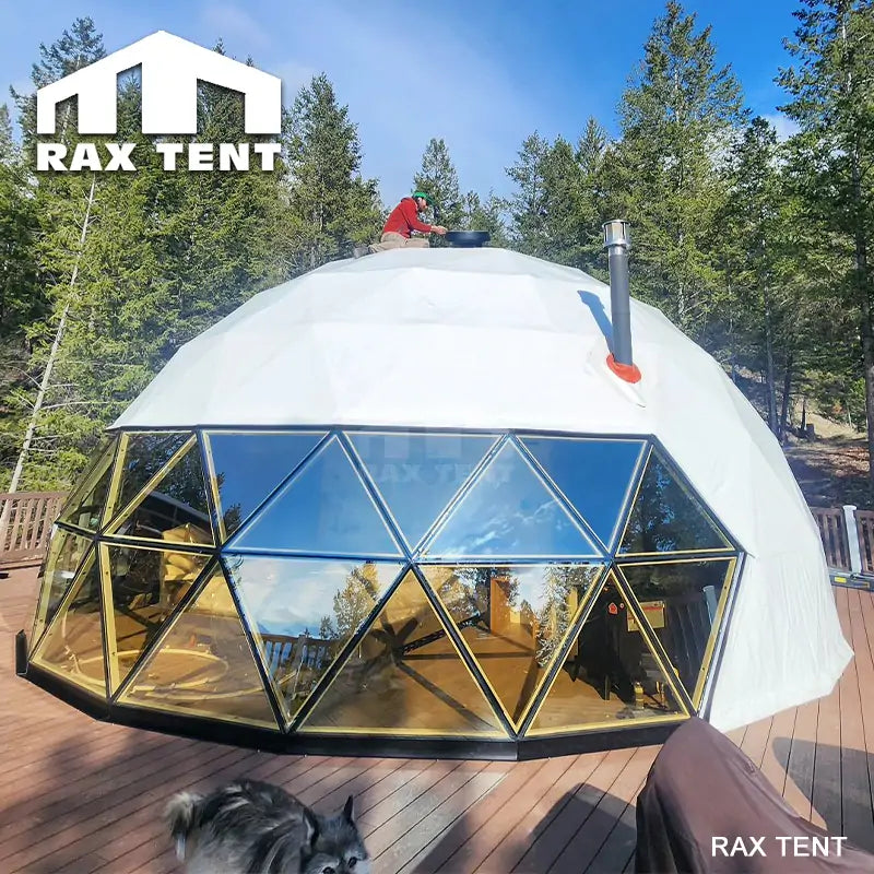 9m mixed dome house