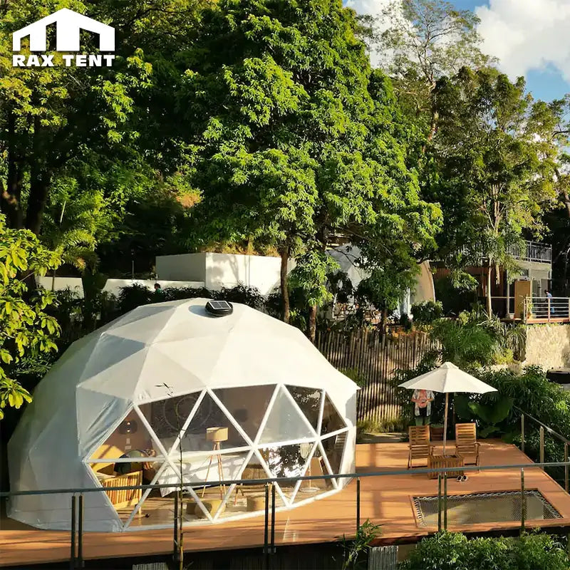 7m hybrid dome tent