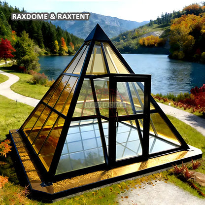 4m pyramid glass house