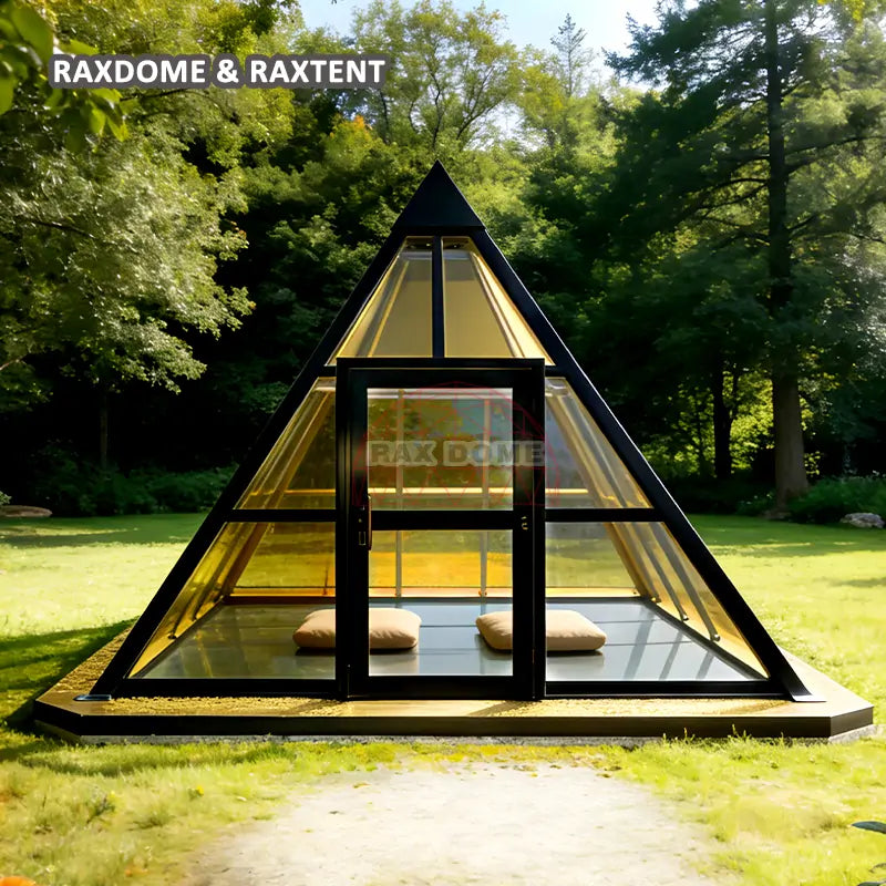4m pyramid house for meditation room