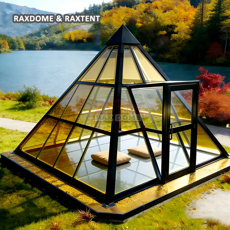 4m pyramid house for retreat room
