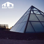 6M Pyramid Glass House for Retreat in Nomad’s Pad Resort in The USA