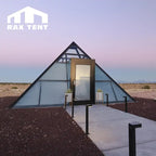 6M Pyramid Glass House for Retreat in Nomad’s Pad Resort in The USA