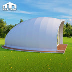 shell shape tent house hotel