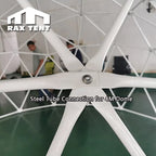 Small 4M geodesic dome tent for glamping dome hotel in Thailand