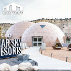 20m restaurant glass dome tent