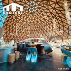 restaurant glass dome tent